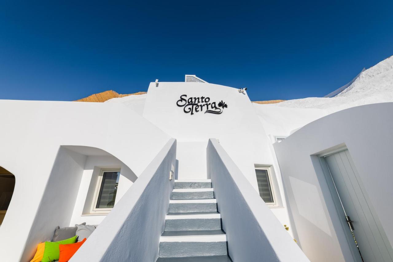Santoterra Antigua Suites Karterados  Exteriér fotografie
