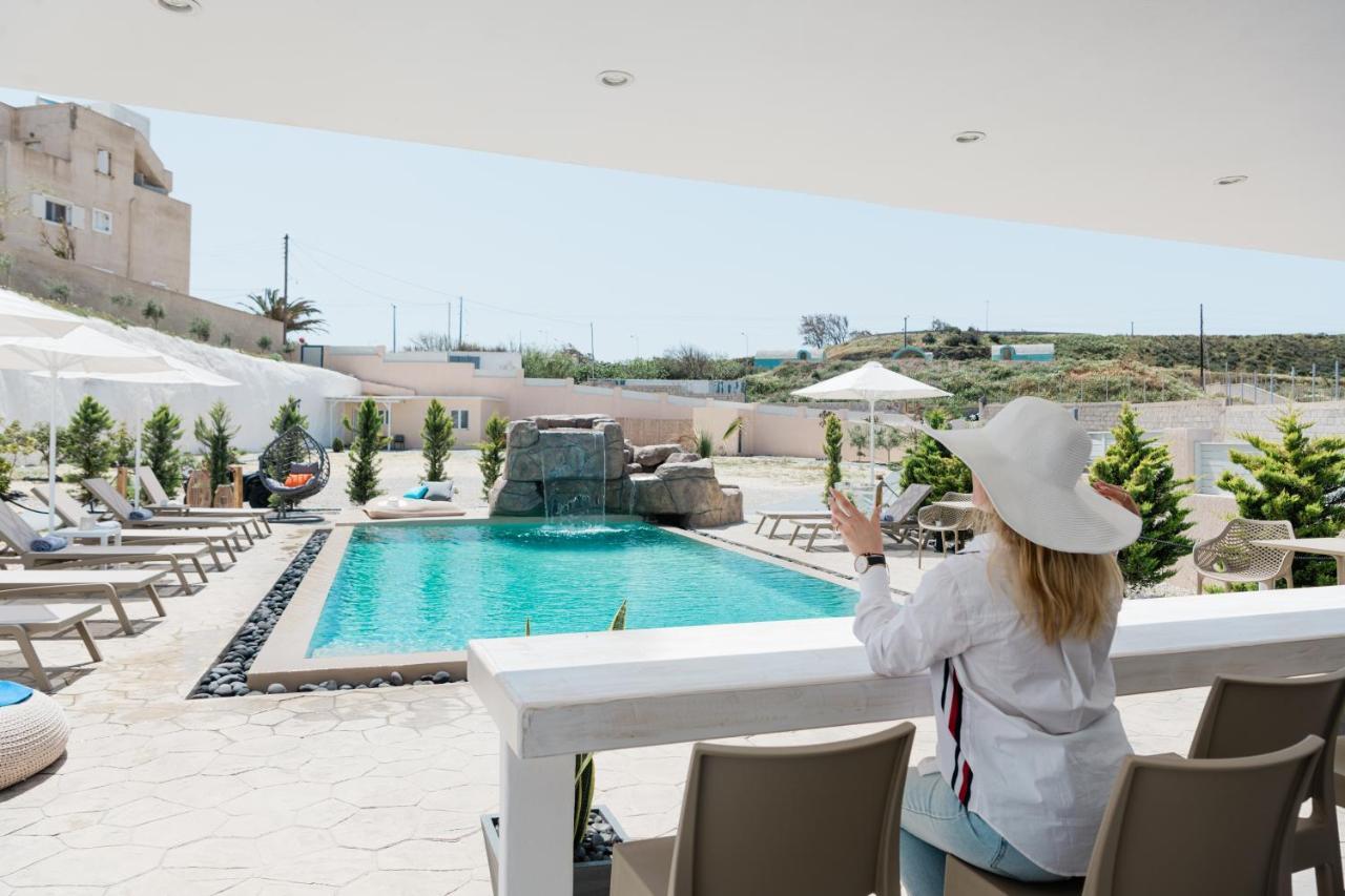 Santoterra Antigua Suites Karterados  Exteriér fotografie