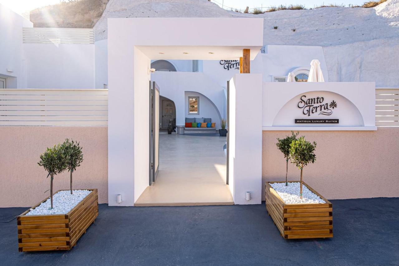 Santoterra Antigua Suites Karterados  Exteriér fotografie