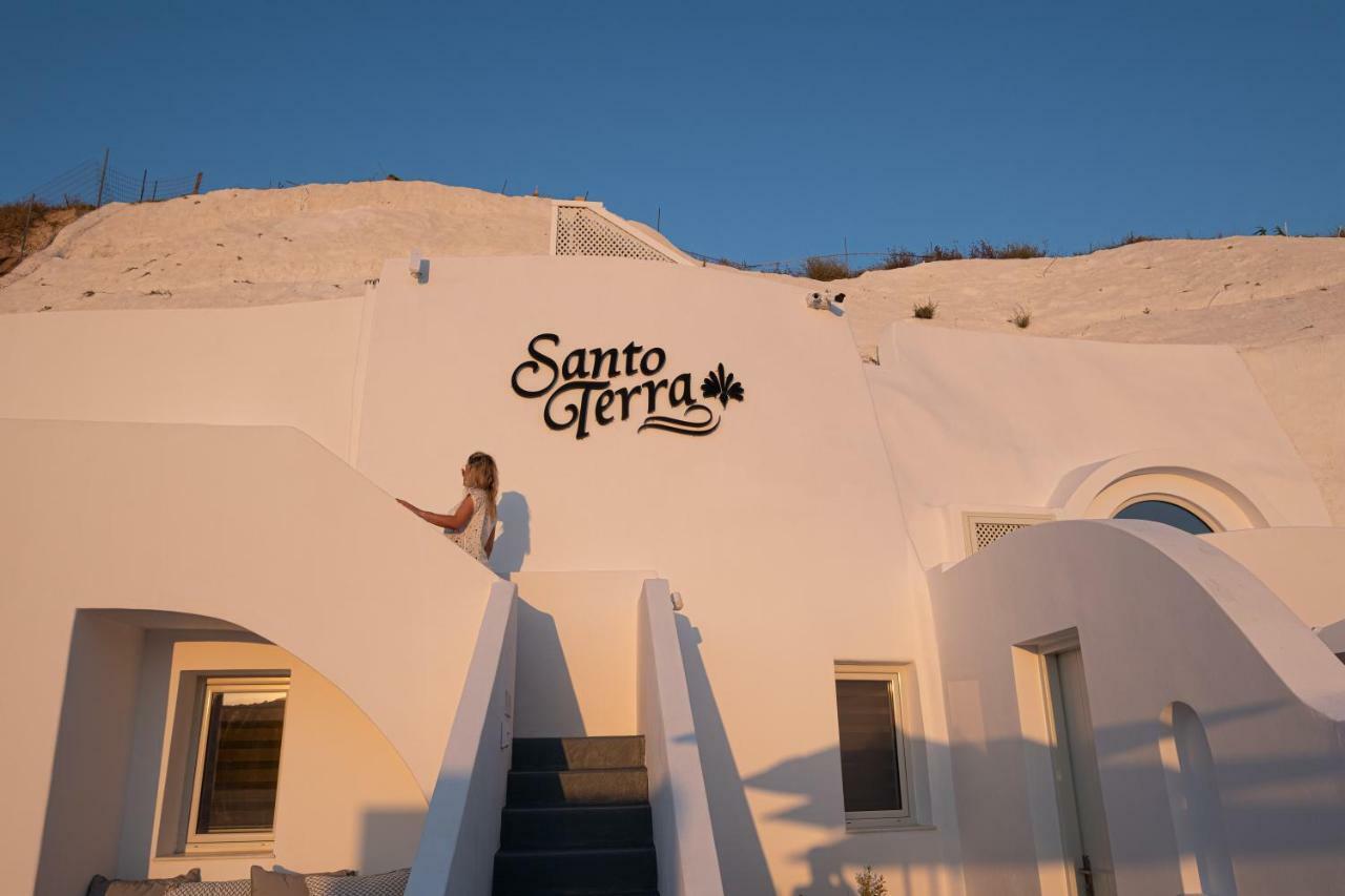 Santoterra Antigua Suites Karterados  Exteriér fotografie